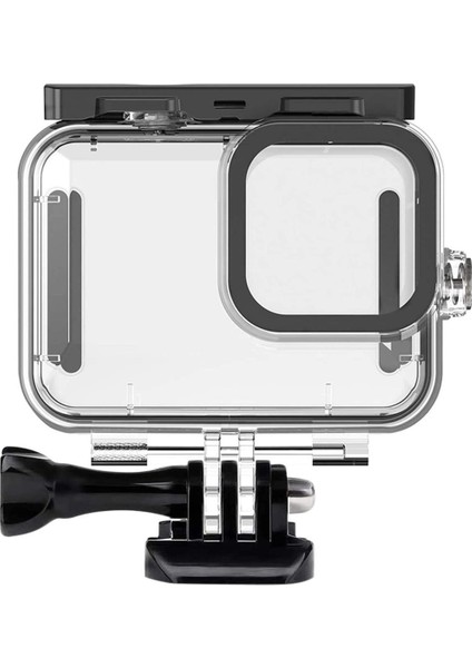 GO209 Gopro Hero 13 Hero 12 Hero 11 Hero 10 Hero 9 Black Uyumlu 60 Metre Su Geçirmez Koruyucu Muhafaza Waterproof Housing Case