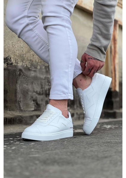 WG160 Beyaz Erkek Casual Ayakkabı