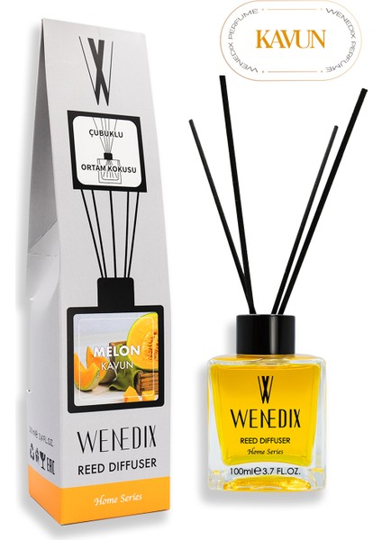 Kavun 100 ml Bambu Çubuklu Ortam Kokusu