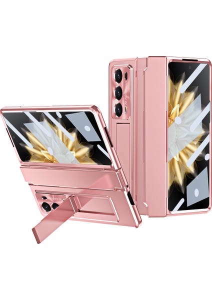 Honor Magic V2 5g Menteşe Koruma Sert Pc Kılıfı Kickstand Telefon Kapağı (Yurt Dışından)