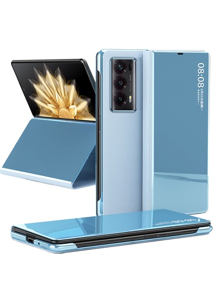 Honor Magic V2 5g Pc Görünüm Penceresi Standlı Flip Telefon Kapağı (Yurt Dışından)