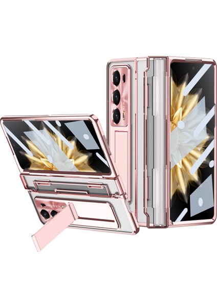 Honor Magic V2 5g Sert Pc Telefon Kılıfı Katlanır Kickstand Tam Vücut Koruma Kapağı (Yurt Dışından)