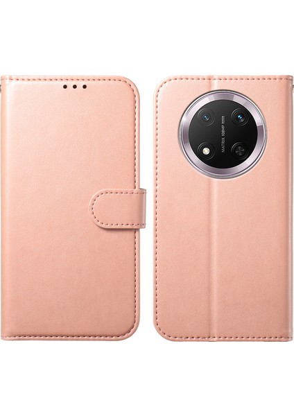 Honor Magic 7 Lite Cüzdan Pu Deri Folyo Kapak Çevirin (Yurt Dışından)