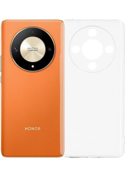 Honor X9B 5g / Magic6 Lite 5g Şeffaf Tpu Anti Drop Telefon Kapağı Hassas Kesikler (Yurt Dışından)