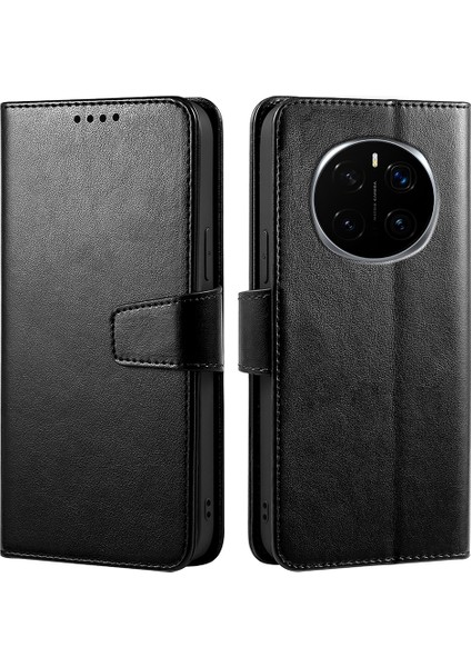 Honor Magic7 Pro 5g Cüzdan Deri Telefon Kılıfı (Yurt Dışından)