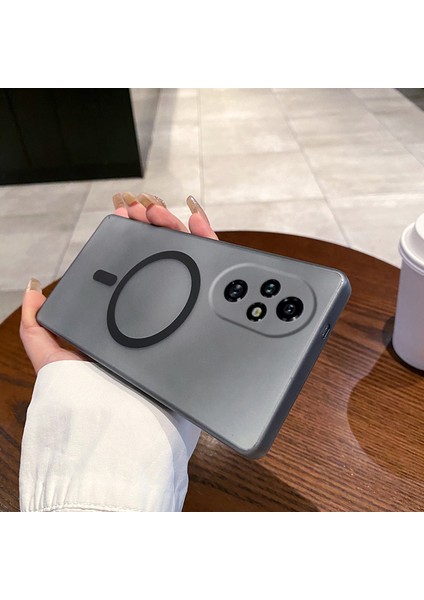Honor 200 Pro 5g Hassas Kesikli Mat Pc Telefon Kılıfı Magsafe ile Uyumlu (Yurt Dışından)