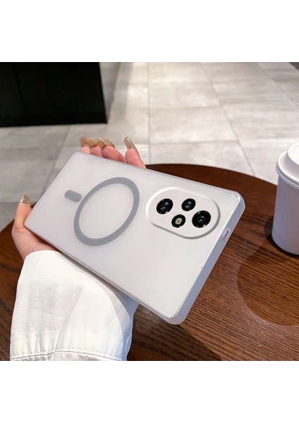 Honor 200 Pro 5g Hassas Kesikli Mat Pc Telefon Kılıfı Magsafe ile Uyumlu (Yurt Dışından)
