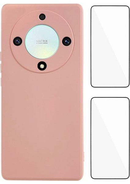 Honor X9B 5g / Magic6 Lite 5g Hassas Lens Deliği Yumuşak Tpu Telefon Arka Kapak ile 2 Adet Ekran Filmi (Yurt Dışından)
