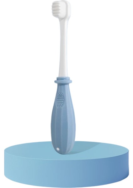 Çocuk 10.000 Kıllı Diş Fırçası Bebek Bebek Yumuşak Ince Kıllar Elde Tutulan Kısa Saplı Diş Bakımı Küçük Başlı Diş Fırçası (Yurt Dışından)