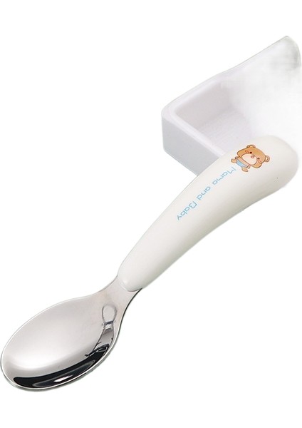 304 Paslanmaz Çelik Çocuk Portatif Çatal Bıçak Seti Karikatür Kaşık Çatal Bebek Öğrenme Eğitim Kaşığı Ev Çatal Kaşık (Yurt Dışından)