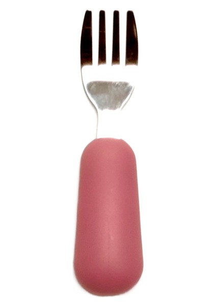 Çocuk Çatal ve Kaşık Seti Bebek Çatal ve Kaşığı Kısa Saplı Paslanmaz Çelik Silikon Çatal ve Kaşık Bebek Tamamlayıcı Gıda Çatal Kaşık (Yurt Dışından)