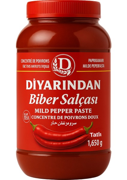 Tatlı Biber Salçası 1.650 Gr