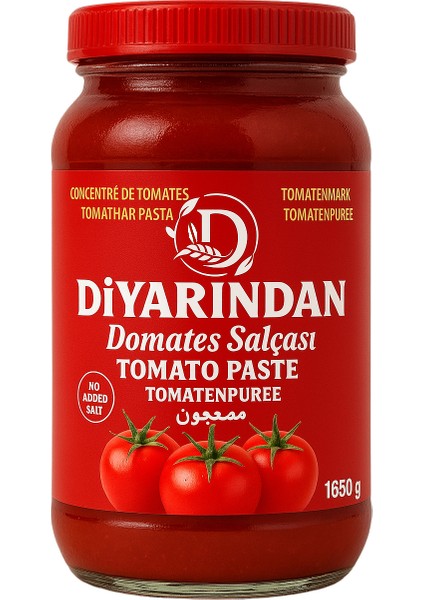 Domates Salçası 1.650 Gr fiyatları