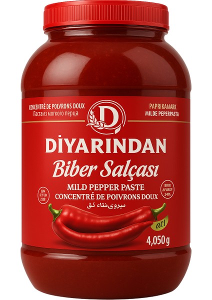 Acı Biber Salçası 4.050 Gr fiyatları