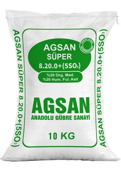 Süper 8.20 Taban Gübre - 10 Kg