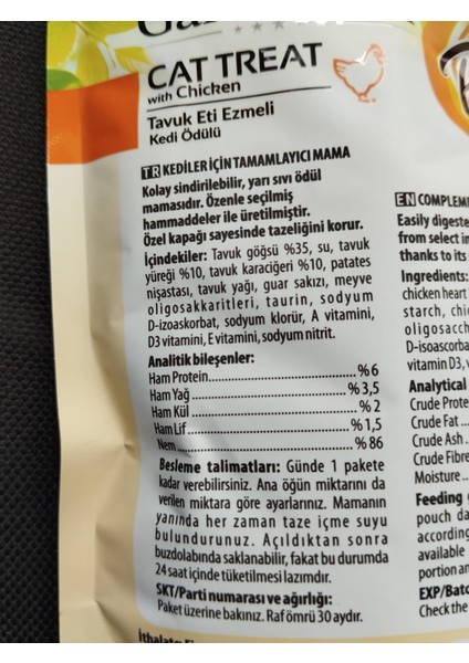 Gardenmix Tavuk Eti Ezmeli Kedi Ödülü 80GR fiyatları