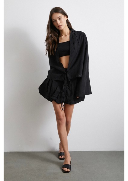 Astarlı Balon Etek Siyah fiyatları