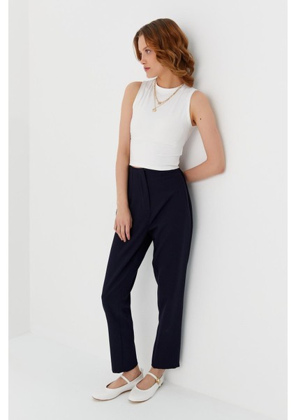 Pensli Yüksek Bel Pantolon Lacı fiyatları