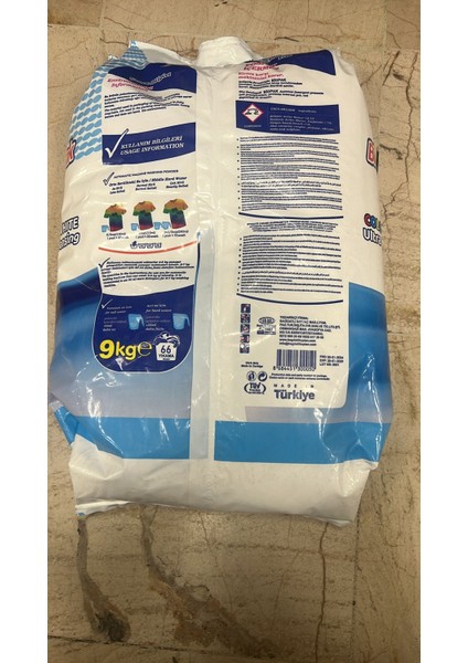 Renkli ve Beyazlar Toz Deterjan 9 kg