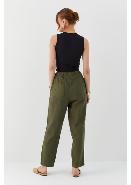 Keten Pantolon Hakı fırsatları