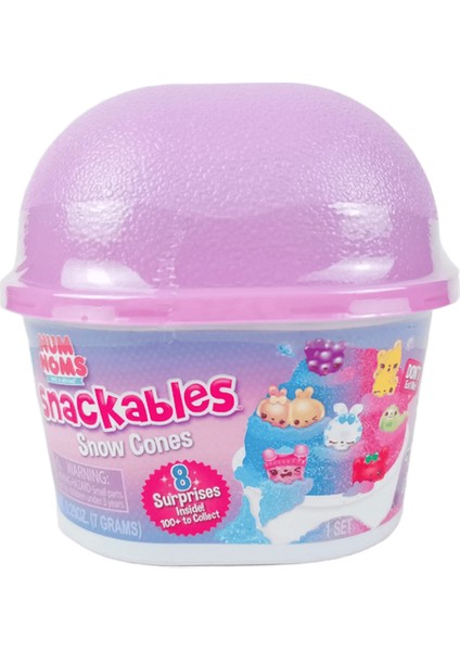 Numnoms Lipgloss Damga Kokusu Çok Lezzetli Kar Konileri Snackables Kör Kutu Bebek Hediyeleri Oyuncak Model Anime Figürleri Süsleri Toplayın Renk: Rastgele 1 Adet-F (Yurt Dışından)