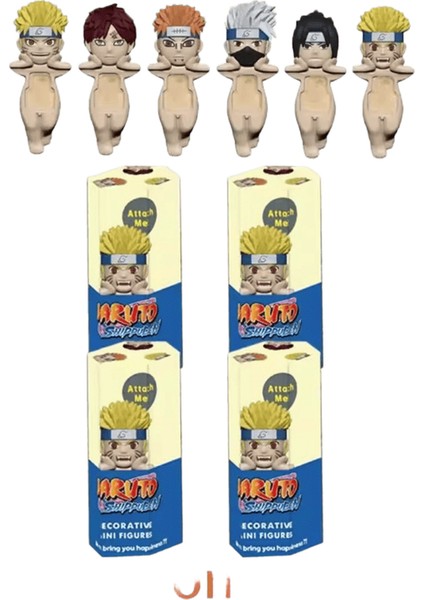Sonny Angel Naruto Serisi Kör Kutu Çevre Oyuncakları Mini Sevimli Anime Karakter Özel Model Oyuncaklar Çocuklar Için Noel Hediyeleri Renk: Rastgele 4 Adet (Yurt Dışından)