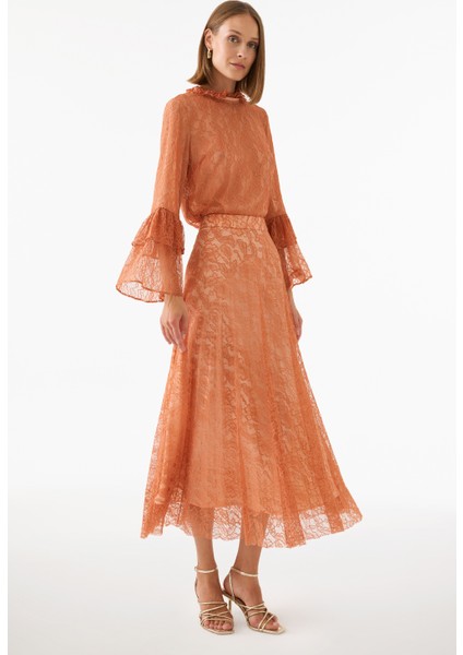 Fekas Regular Fit Somon Renk Etek modelleri