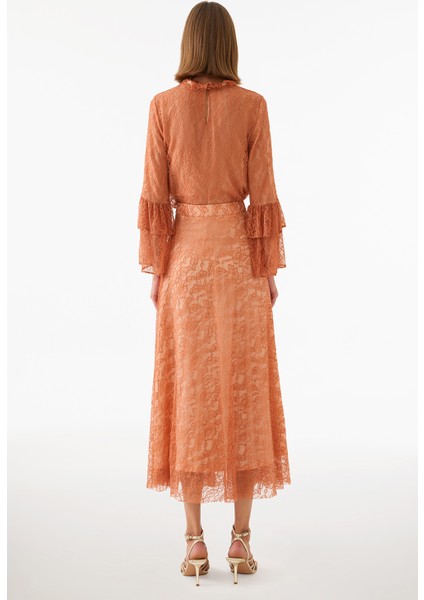 Fekas Regular Fit Somon Renk Etek fırsatları