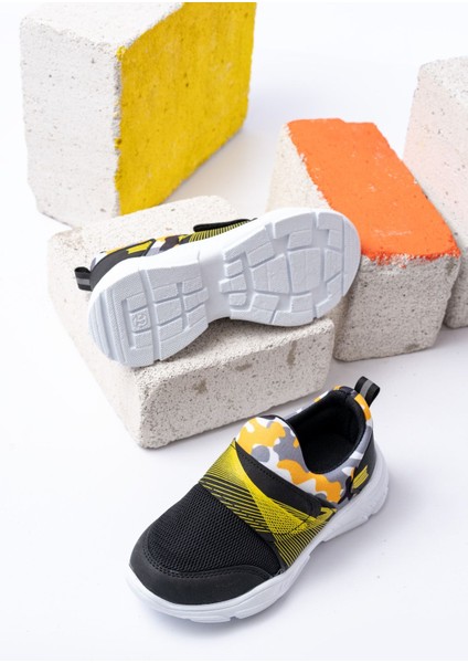 Çocuk Bağcıksız Rahat Esnek Günlük Sneaker Spor Ayakkabı fırsatları
