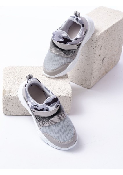 Çocuk Bağcıksız Rahat Esnek Günlük Sneaker Spor Ayakkabı