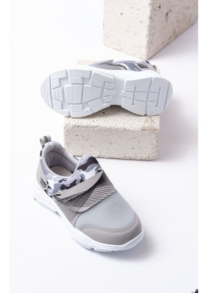 Çocuk Bağcıksız Rahat Esnek Günlük Sneaker Spor Ayakkabı