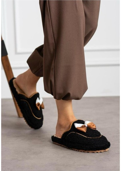 Sevimli Kurdeleli Kaydırmaz Taban Kışlık-Mevsimlik Kadın Ev fiyatları