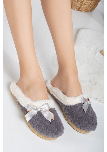 Kapalı Kadın Ev Terliği Kışlık Fiyonklu fiyatları