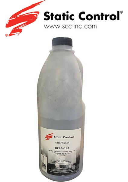 Mpt6 Toner Tozu Hp (Static Control) ** Şişe 1000 gr Koli 6 Ad.