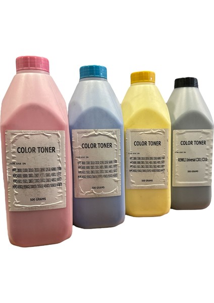 Renkli Toner Tozu Samsung Unıversal Sarı 500 gr