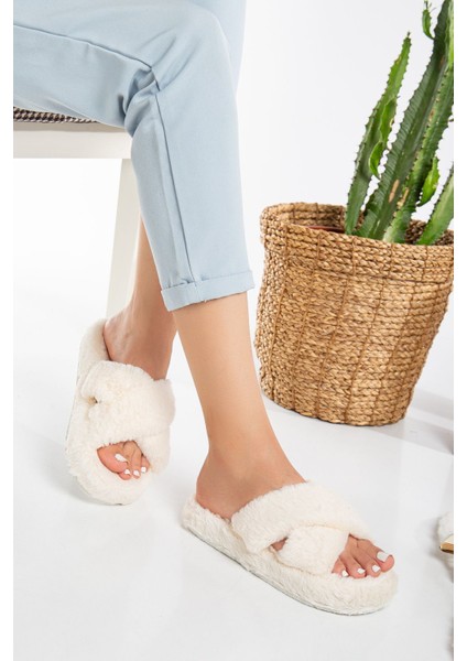 Kadın Ev Terliği Çapraz Bantlı Misafirlik Çeyizlik Eva Taban Terlik fiyatları