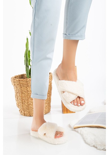 Kadın Ev Terliği Çapraz Bantlı Misafirlik Çeyizlik Eva Taban Terlik modelleri