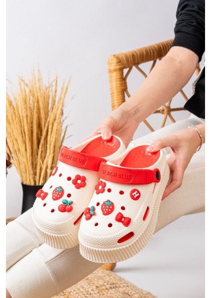 Unisex Yüksek Tabanlı Deniz Sabo Doktor Hemşire Hastane Comfort Sandalet Unisex