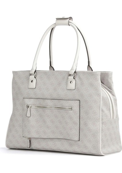Kadın Krem Jesco Shopper Tote Çanta