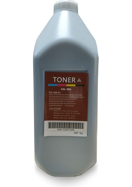 Toner Tozu Brother KN-065 *TN1040/TN2355* (Kare Şişe) 1000 gr Koli Içi 12 Ad.