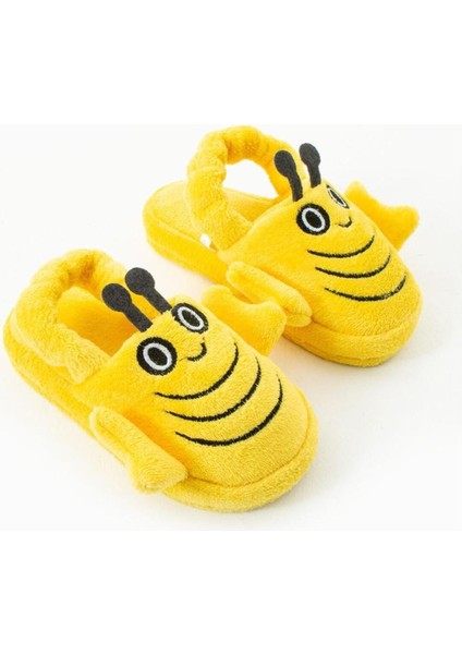 Arı Figürlü Çocuk ve Bebek Panduf Kaydırmaz Taban Ev Ayakkabısı indirimleri