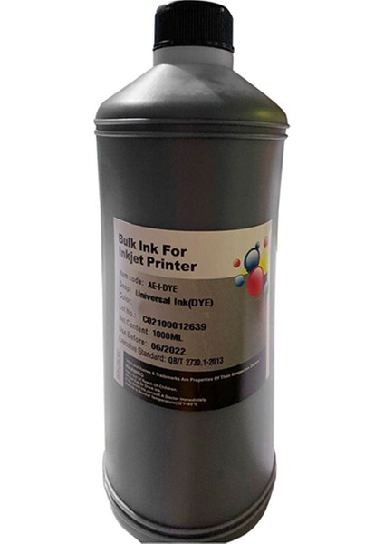 Mürekkep Oem *universal* Siyah 1000 ml