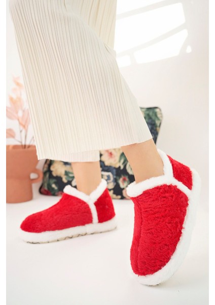 Kadın Hafif Pofuduk Panduf Ses Yapmaz Kalın Taban Ev Ayakkabısı modelleri