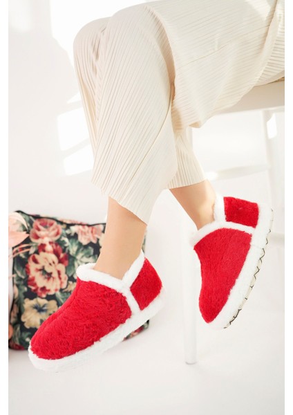 Kadın Hafif Pofuduk Panduf Ses Yapmaz Kalın Taban Ev Ayakkabısı fırsatları