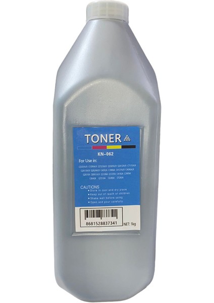 Toner Tozu Hp KN-062 *hp Universal 85A/12A/505A* (Kare Şişe) 1000 gr Koli 12 Ad.