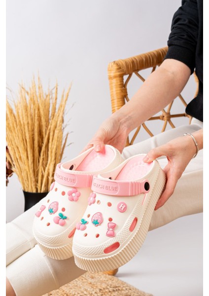 Unisex Yüksek Tabanlı Deniz Sabo Doktor Hemşire Hastane Comfort Sandalet Unisex