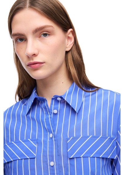 Saks Metz Regular Fit Kısa Kol Gömlek