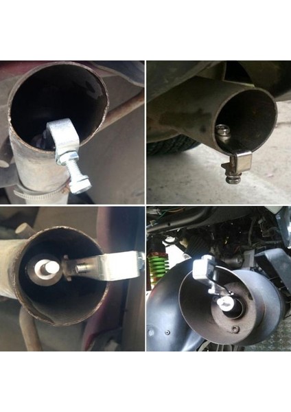 Turbo Islık Sesi Çıkaran Egzoz Ucu Aparatı
