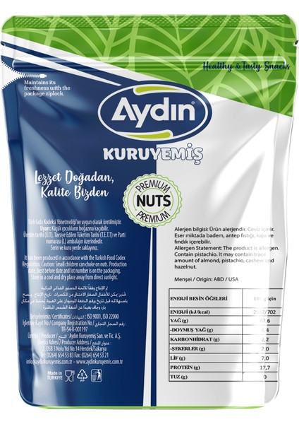 Kuruyemiş Ceviz Içi 1000 gr