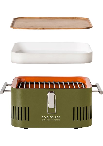 Cube Kömür Barbekü Haki